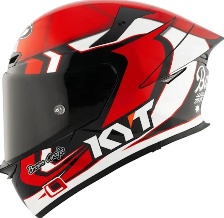 KYT -TT-REVO BAYLISS REPLICA - FULL FACE HELMET