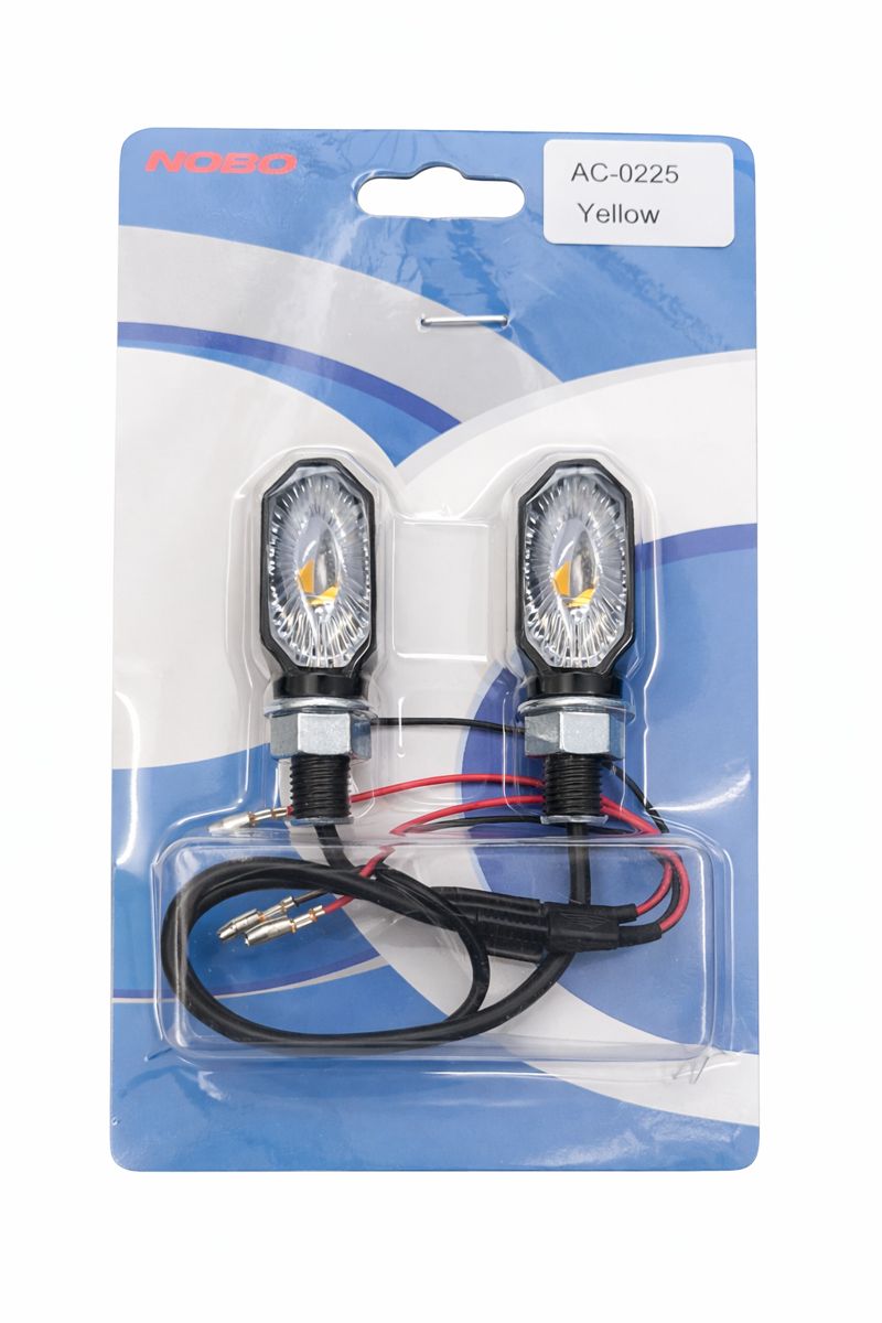 AS-AC 0225 INDICATOR-MOTOR CYC ACC-YELLOW