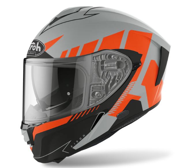 AIROH-SPARK SHOGUN-FULL FACE HELMET-MATT ORG