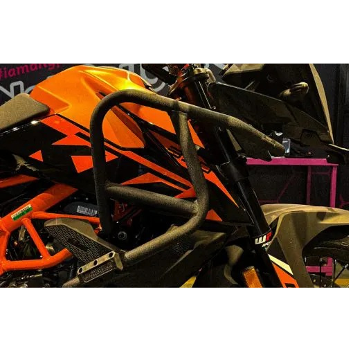 HR-250/390 ADV CRASH GUARD TYPE 1-MOTOR CYC ACC-BLK