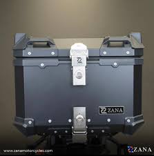 ZANA-ALUMINIUM TOP BOX-TOP CASE-BLACK
