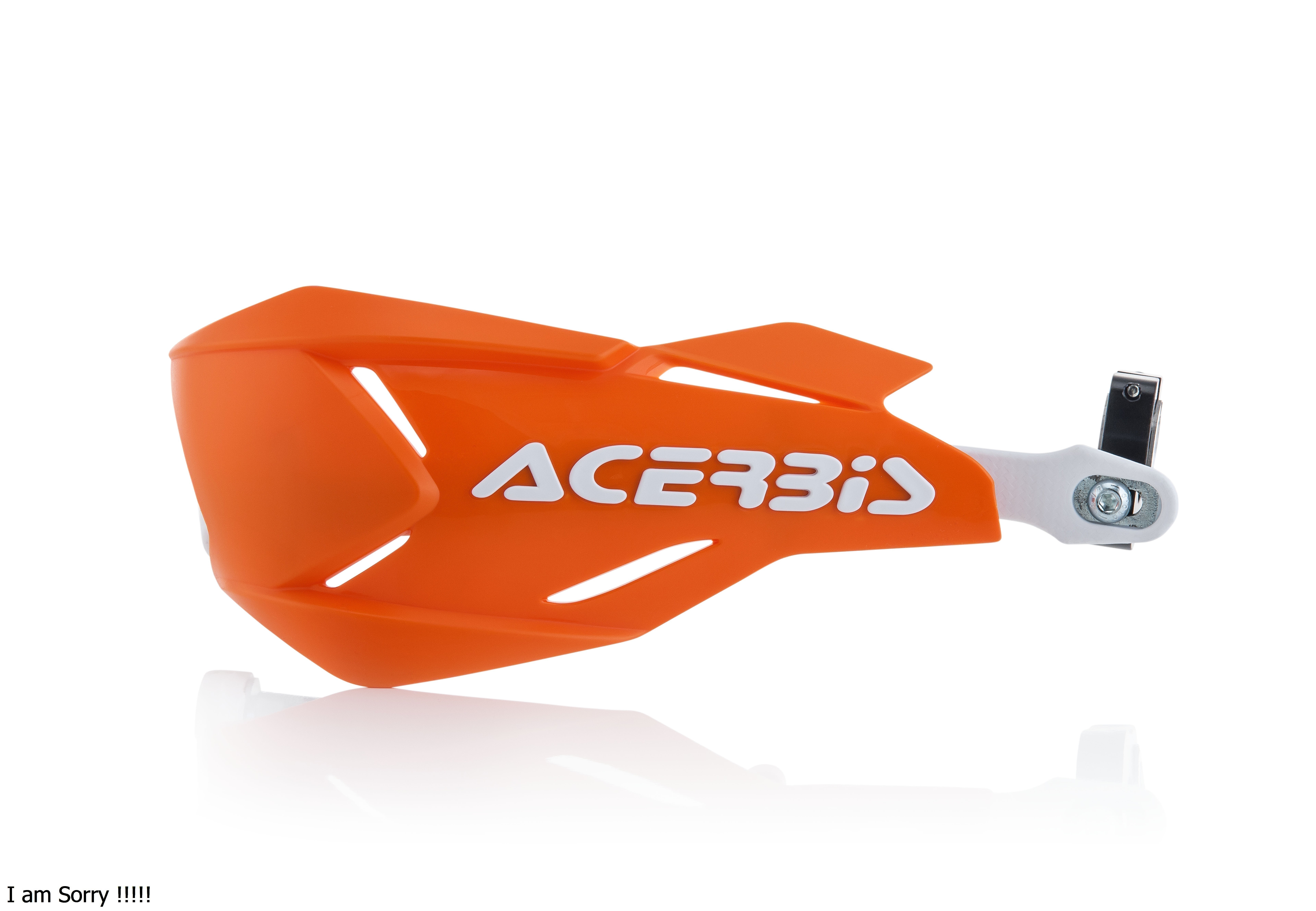 ACERBIS-X-FACTORY UNIVERSAL-HANDGUARD-ORG/WHT
