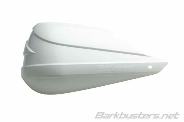BARKBUSTERS-STORM GUARD-MOTOR CYC ACC-WHITE