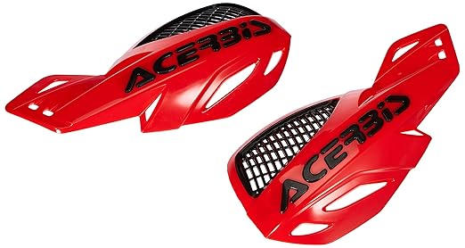 ACERBIS-MX UNICO VENTED-HANDGUARD-BLACK/RED